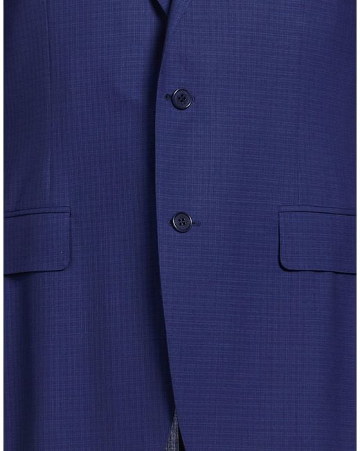 Canali Blue Blazer Wool for men