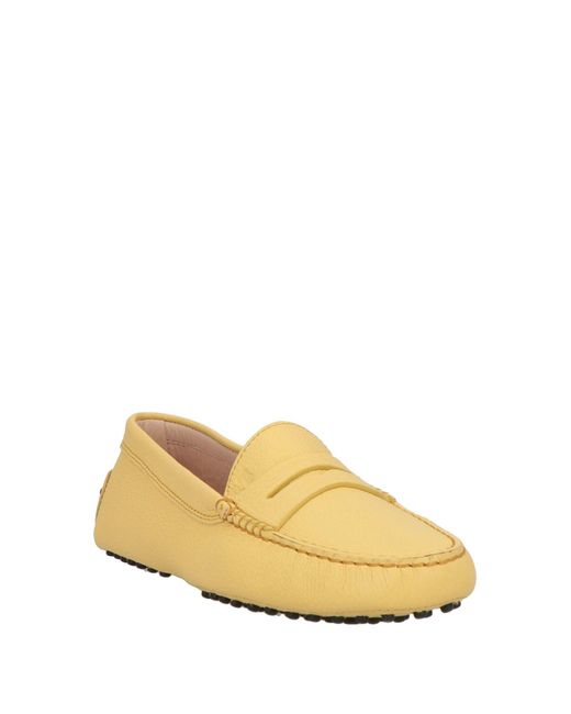 Tod's Yellow Loafer