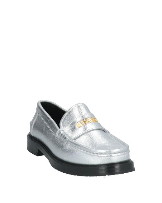 Moschino White Loafer
