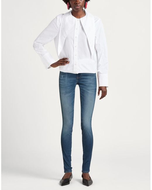 Guess Blue Jeans Cotton, Lyocell, Elastomultiester, Elastane