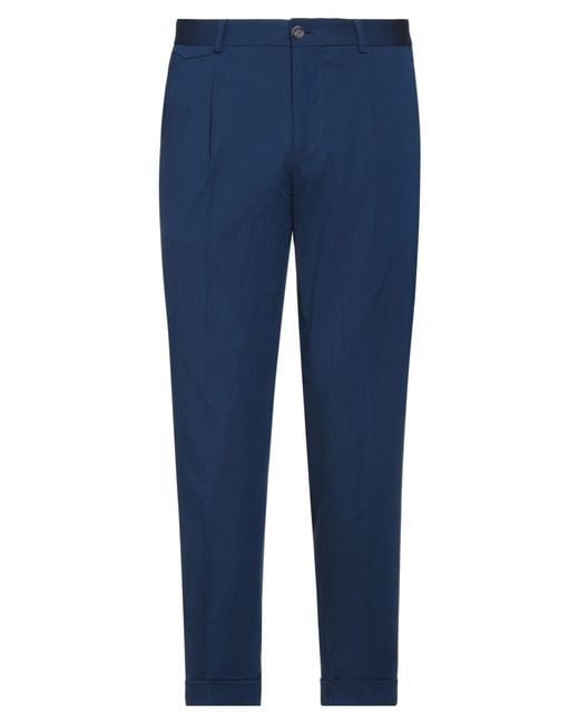 Manuel Ritz Blue Pants for men