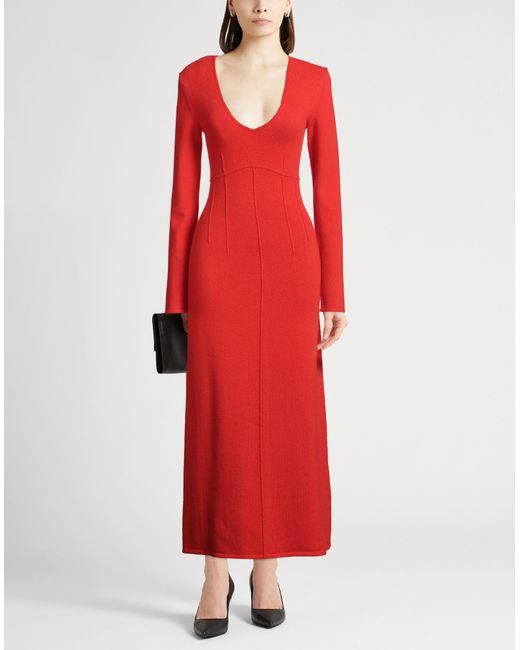 Dorothee Schumacher Red Maxi Dresses