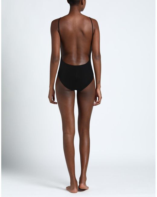 Rick Owens Black One-piece Swimsuit