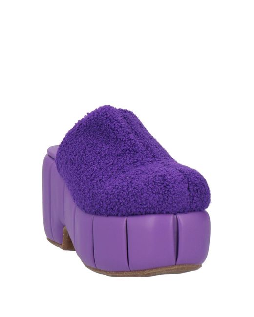 THEMOIRÈ Purple Mules & Clogs