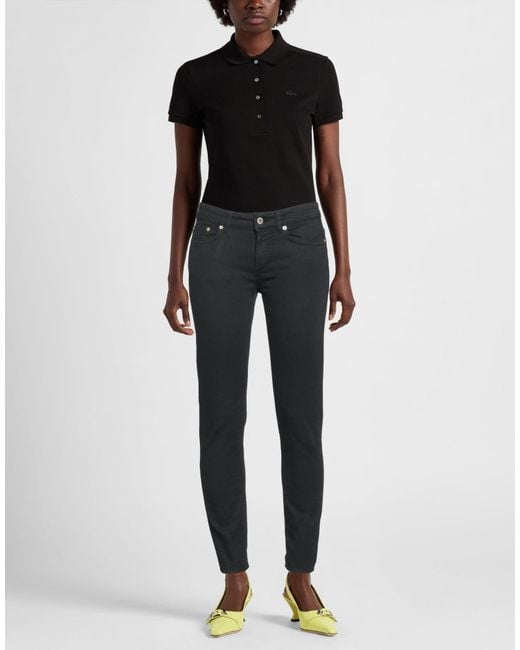 Dondup Black Jeans Cotton, Elastane