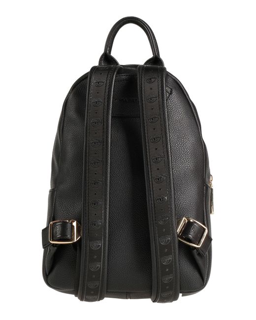 Chiara Ferragni Black Rucksack