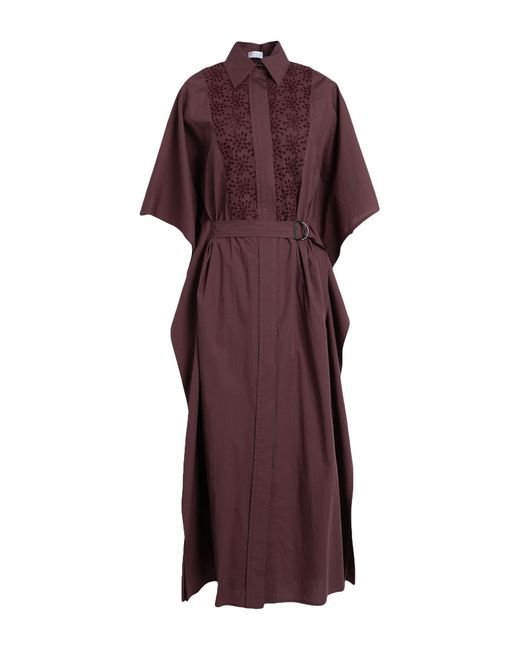 Brunello Cucinelli Purple Maxi Dress