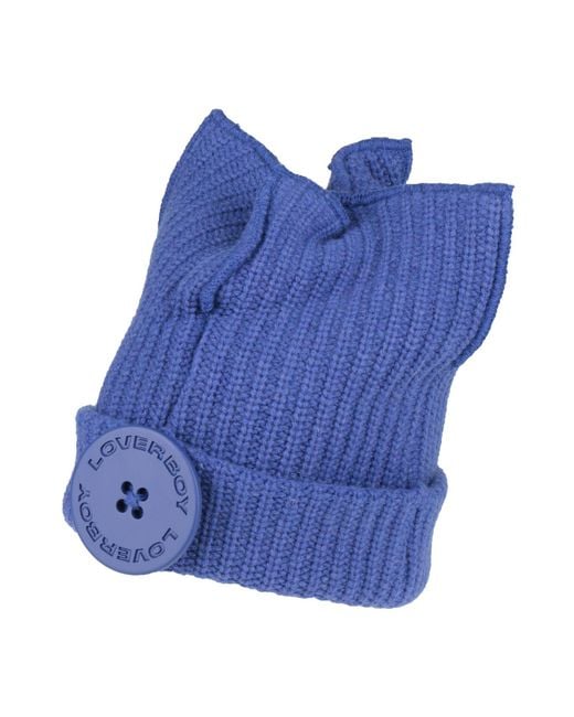 Cappello di Charles Jeffrey in Blue da Uomo