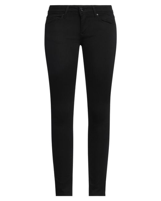 Salsa Jeans Black Pants Cotton, Elastane