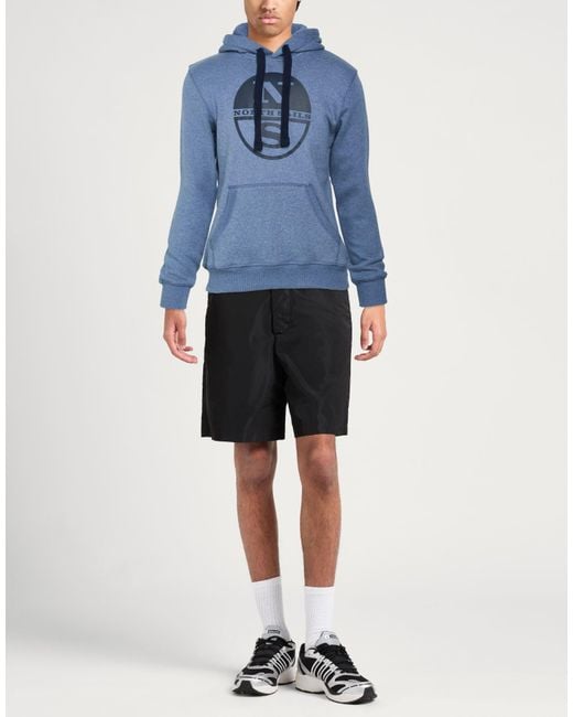 North Sails Blue Sweatshirt for men