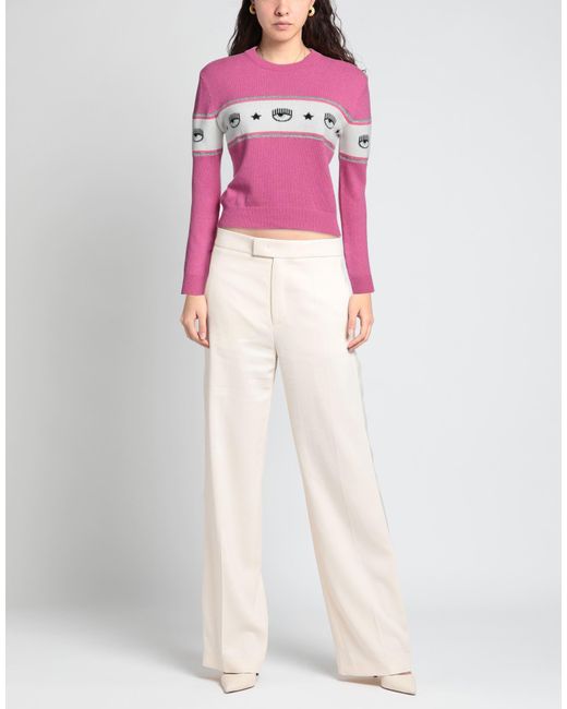 Chiara Ferragni Pink Sweater