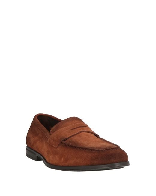 Doucal's Brown Loafers for men