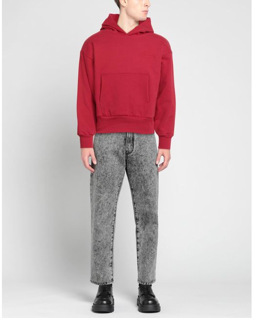 GARMENT WORKSHOP Red Sweatshirt for men