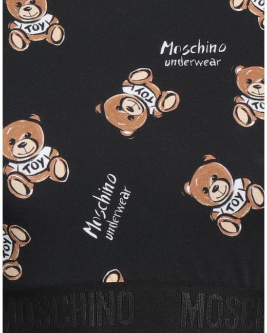 Moschino Black Top Cotton, Elastane