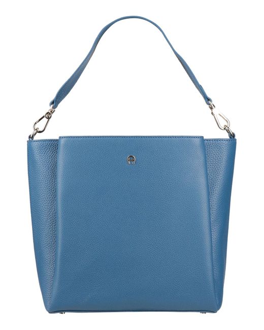 Aigner Blue Handbag
