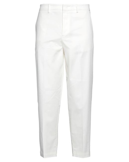 Paolo Pecora White Trouser for men