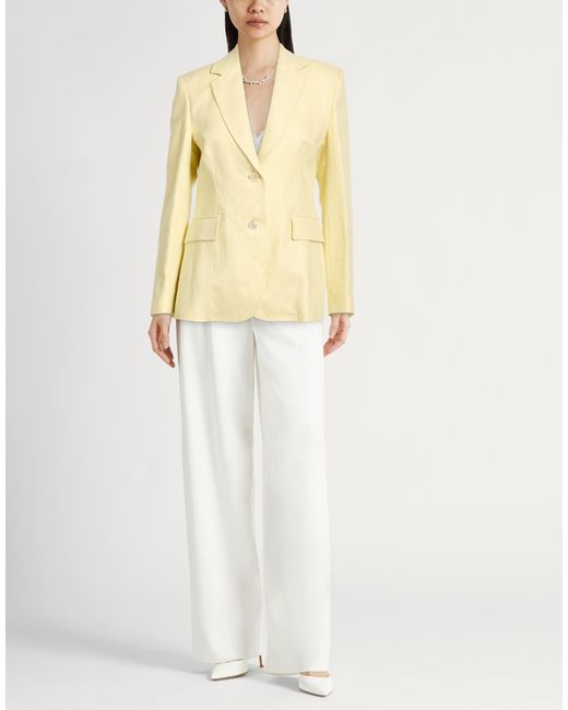 Agnona Natural Blazers