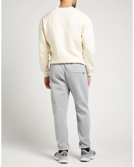 Dolce & Gabbana Gray Pants Polyester, Cotton, Polyamide, Elastane for men