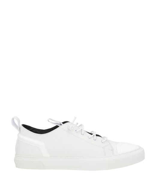 Bruno Bordese White Sneakers Leather for men