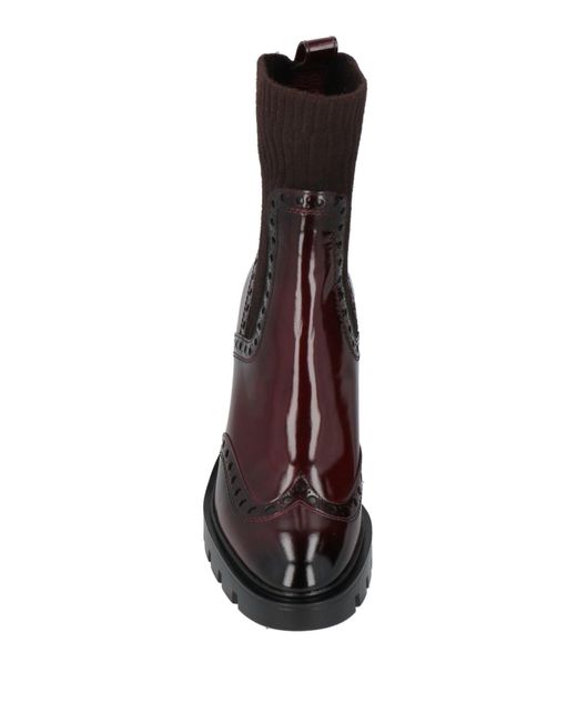 Santoni Brown Ankle Boots