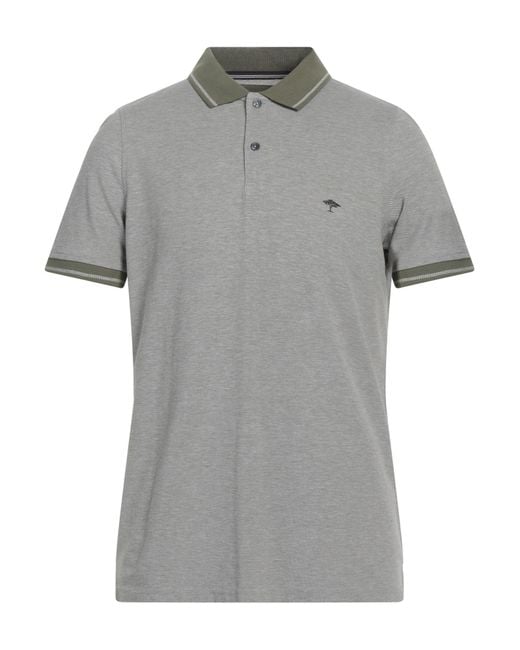Fynch-Hatton Gray Polo Shirt for men