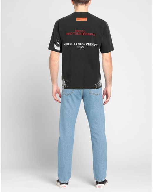 T-shirt Heron Preston pour homme en coloris Black
