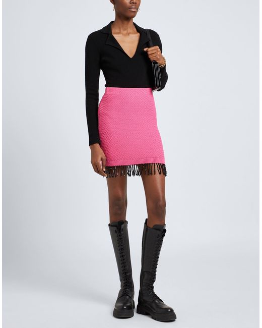 Pinko Pink Mini Skirt