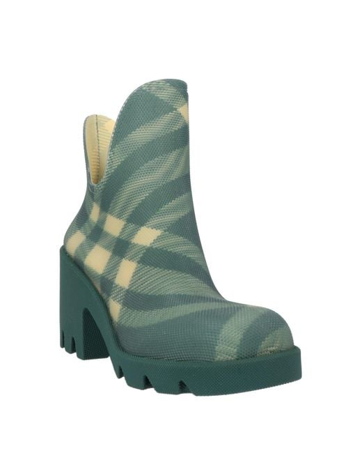 Burberry Green Stiefelette