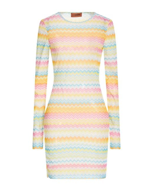 Missoni Yellow Mini Dresses