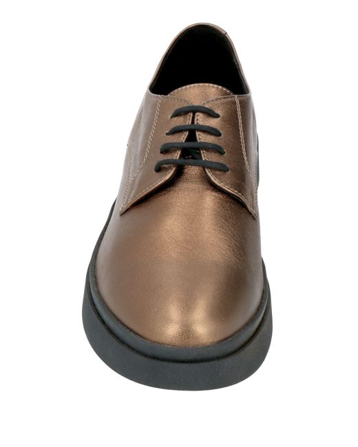 Geox Brown Lace-up Shoes