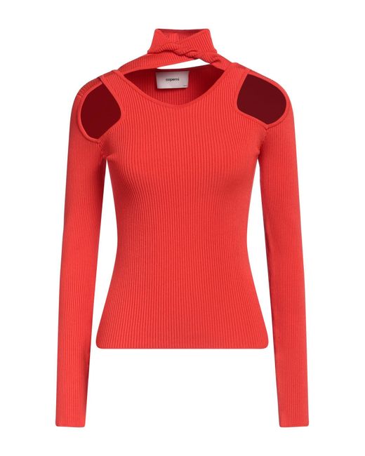 Cuello alto Coperni de color Red