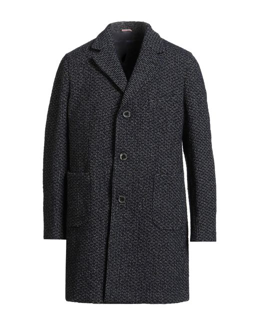 Santaniello Gray Midnight Coat Wool, Acrylic, Polyester, Polyamide for men