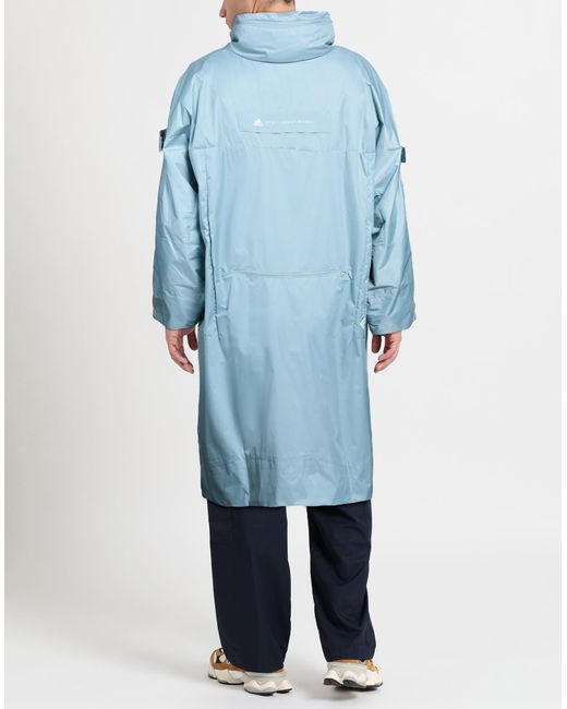 Adidas Blue Overcoat & Trench Coat for men