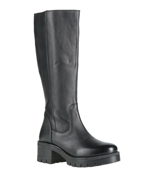 CafeNoir Gray Boot Leather