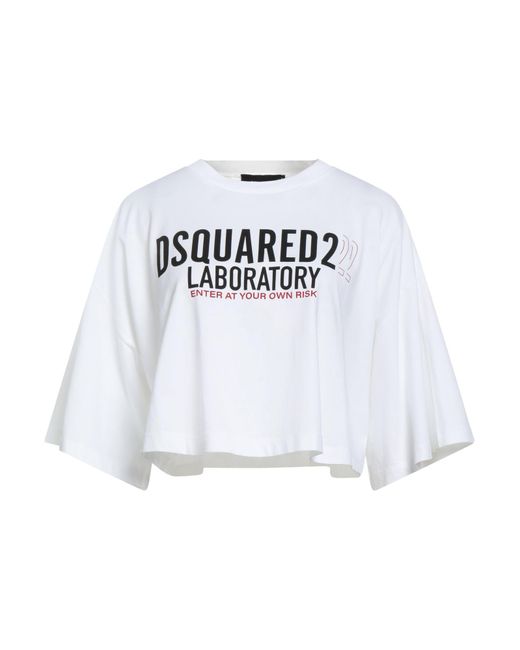 DSquared² White T-Shirts