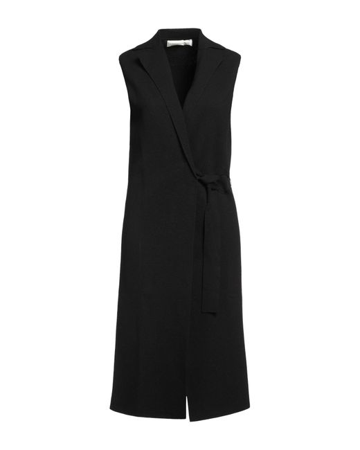 Lamberto Losani Black Jacke, Mantel & Trenchcoat