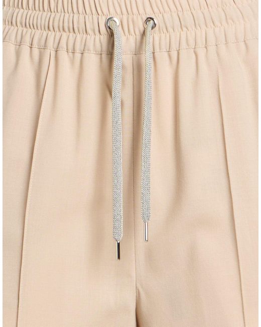 Eleventy Natural Shorts & Bermuda Shorts Wool, Elastane