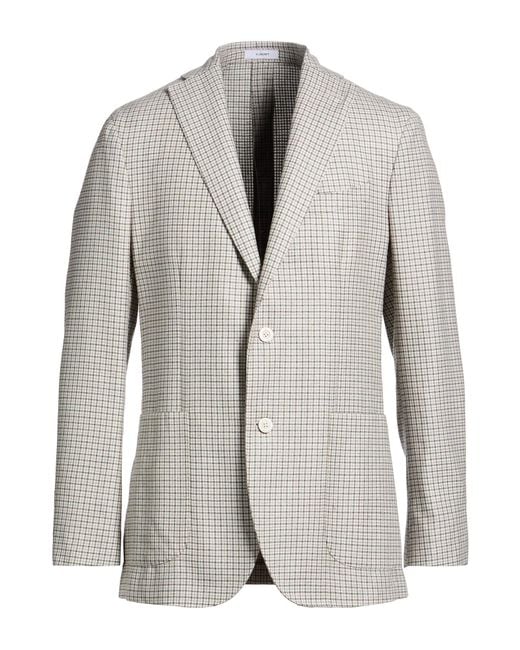 Boglioli Gray Blazer for men