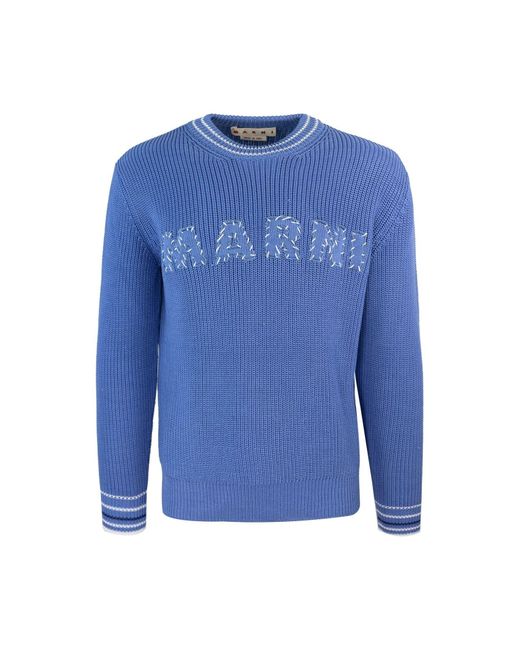 Pullover Marni pour homme en coloris Blue