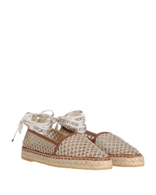 Sergio Rossi Natural Espadrilles