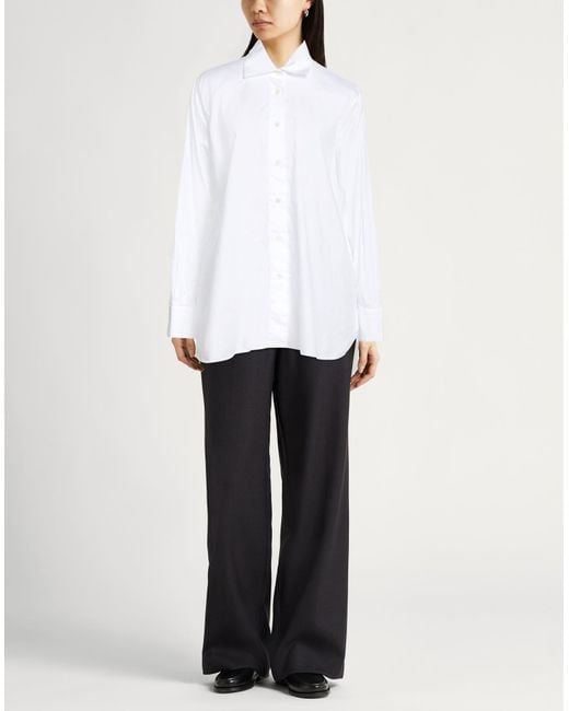 Massimo Alba White Shirt Cotton