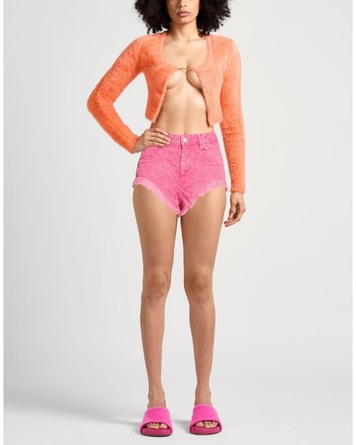 Isabel Marant Pink Denim Shorts