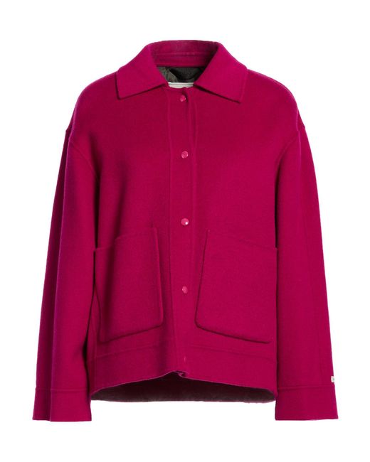 Paltò Pink Jacket Wool, Nylon