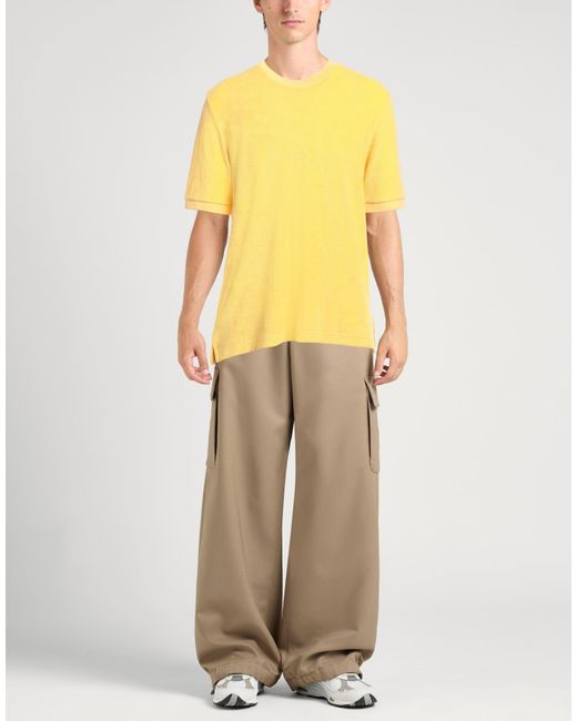 Zanone Yellow T-shirt for men