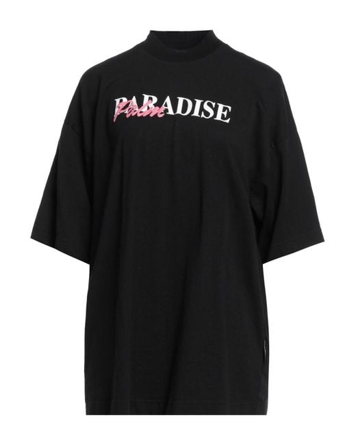 T-shirt di Palm Angels in Black