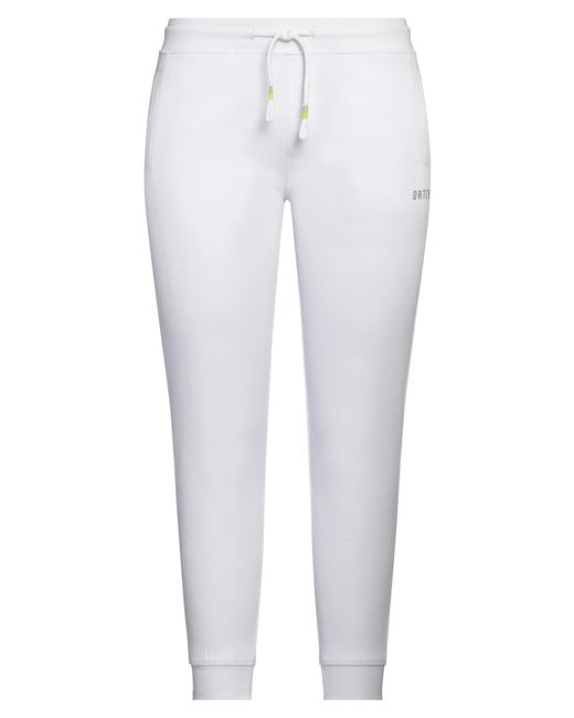 Datch White Pants Polyester, Cotton
