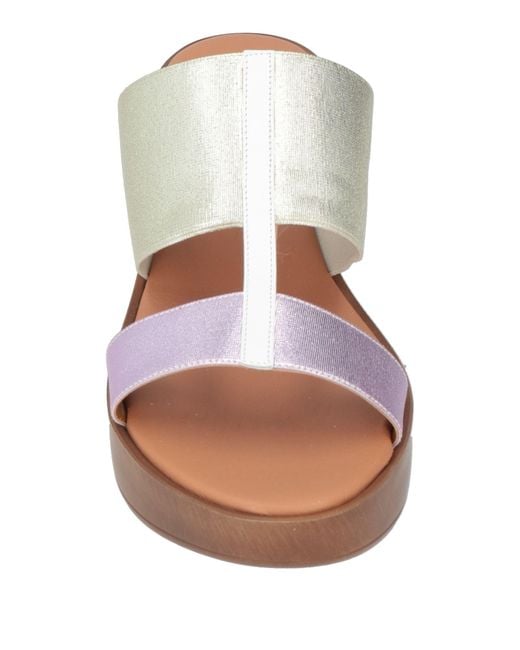 The Flexx White Sandals