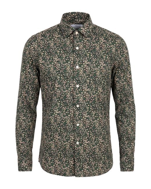 Alessandro Gherardi Gray Shirt Cotton for men