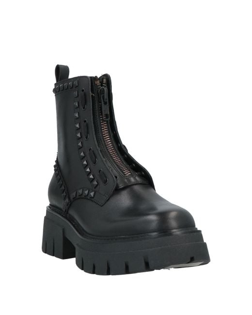 Ash Black Ankle Boots
