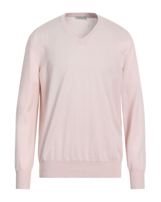Pullover di Bruno Manetti in Pink da Uomo